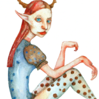 Девушка гоблин